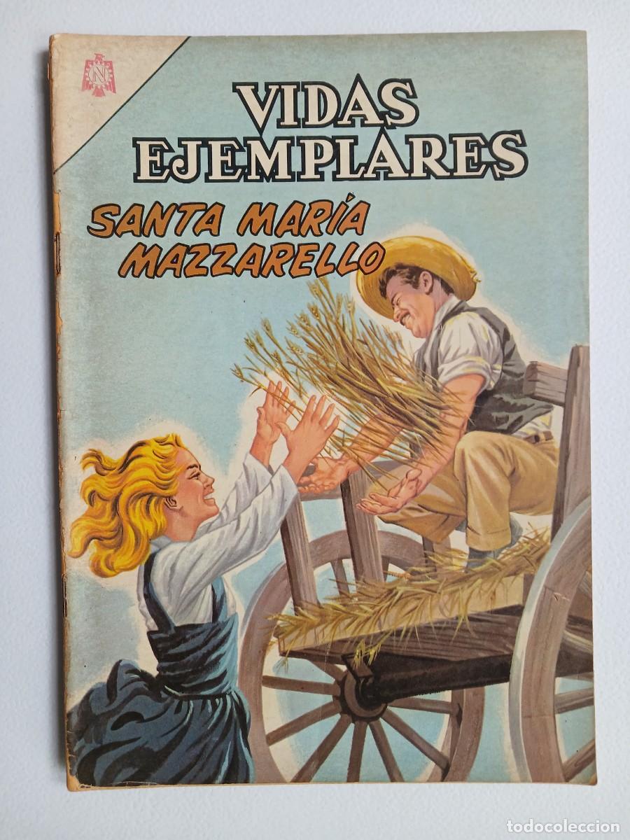 Tebeos: Vidas Ejemplares n&deg; 213 (1966) - Santa Mar&iacute;a Mazzarello! - original editorial Novaro