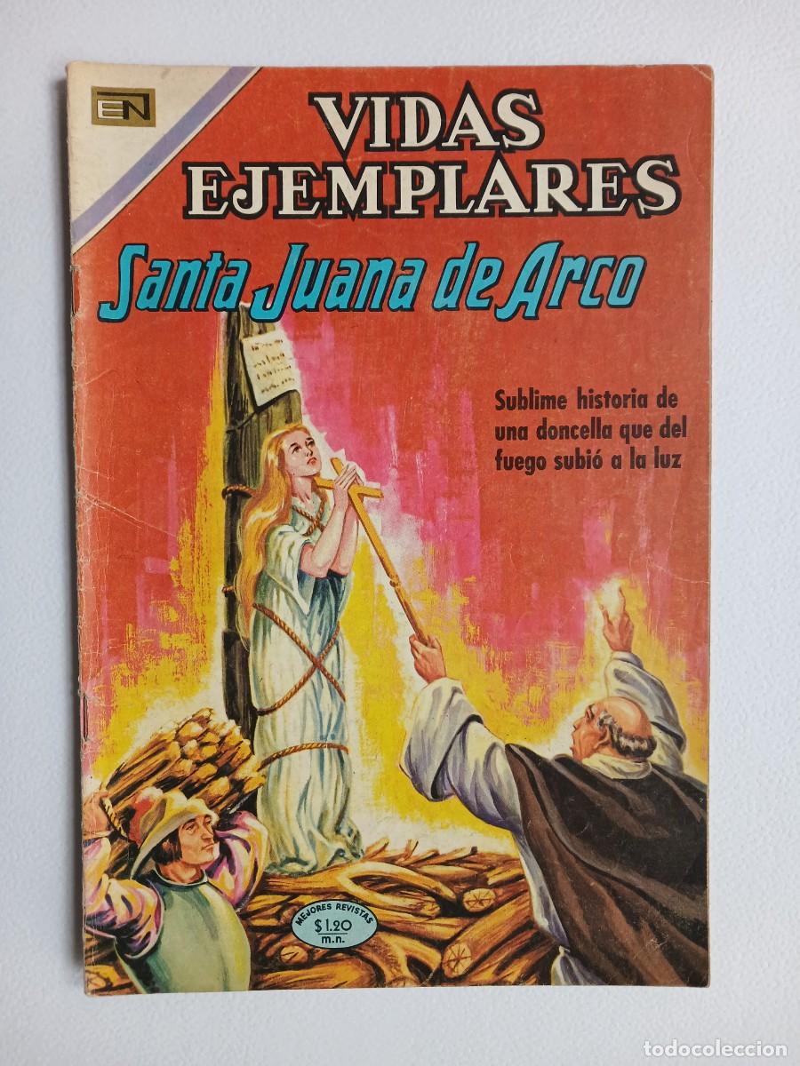Tebeos: Vidas Ejemplares n&deg; 309 (1970) - Santa Juana de Arco! - original editorial Novaro