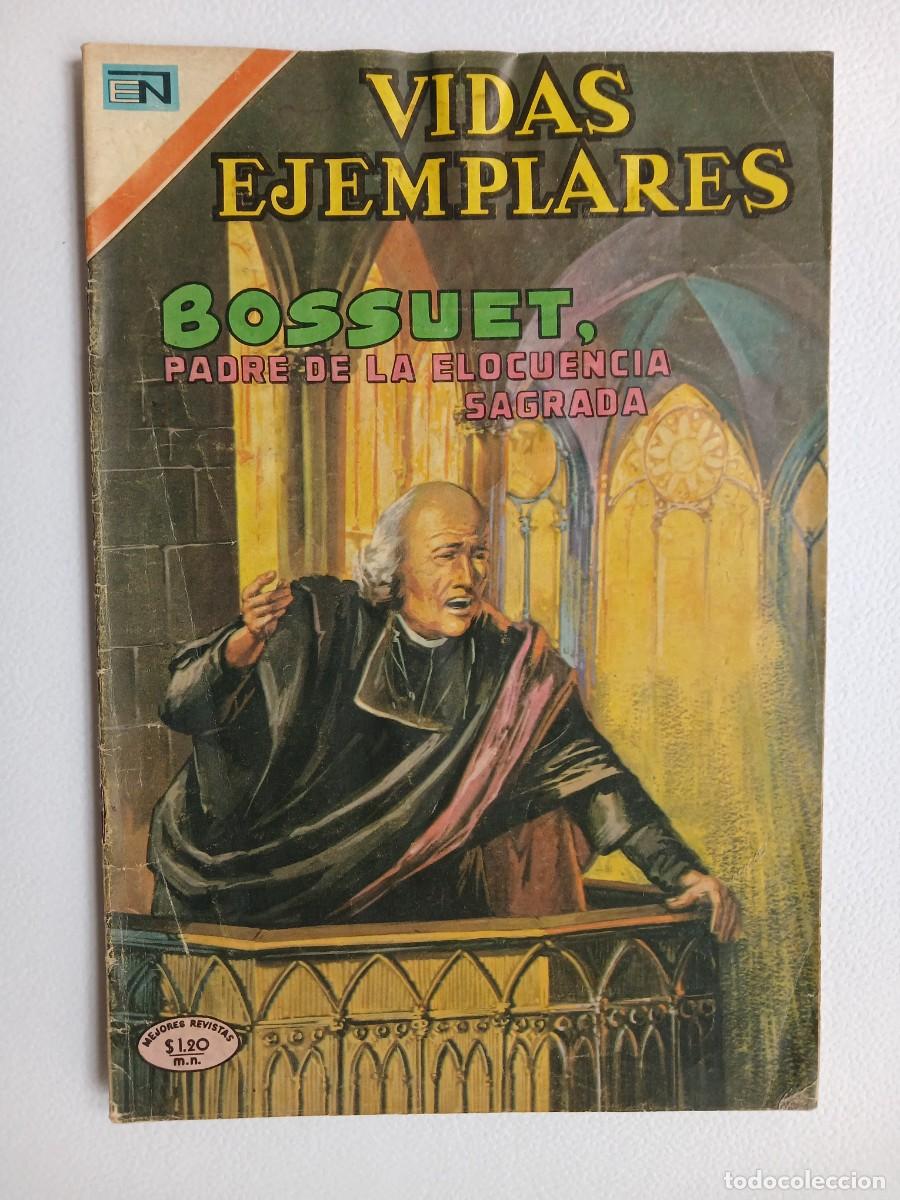 Tebeos: Vidas Ejemplares n&deg; 332 (1970) - Bossuet, padre de la elocuencia sagrada - original editorial Novaro
