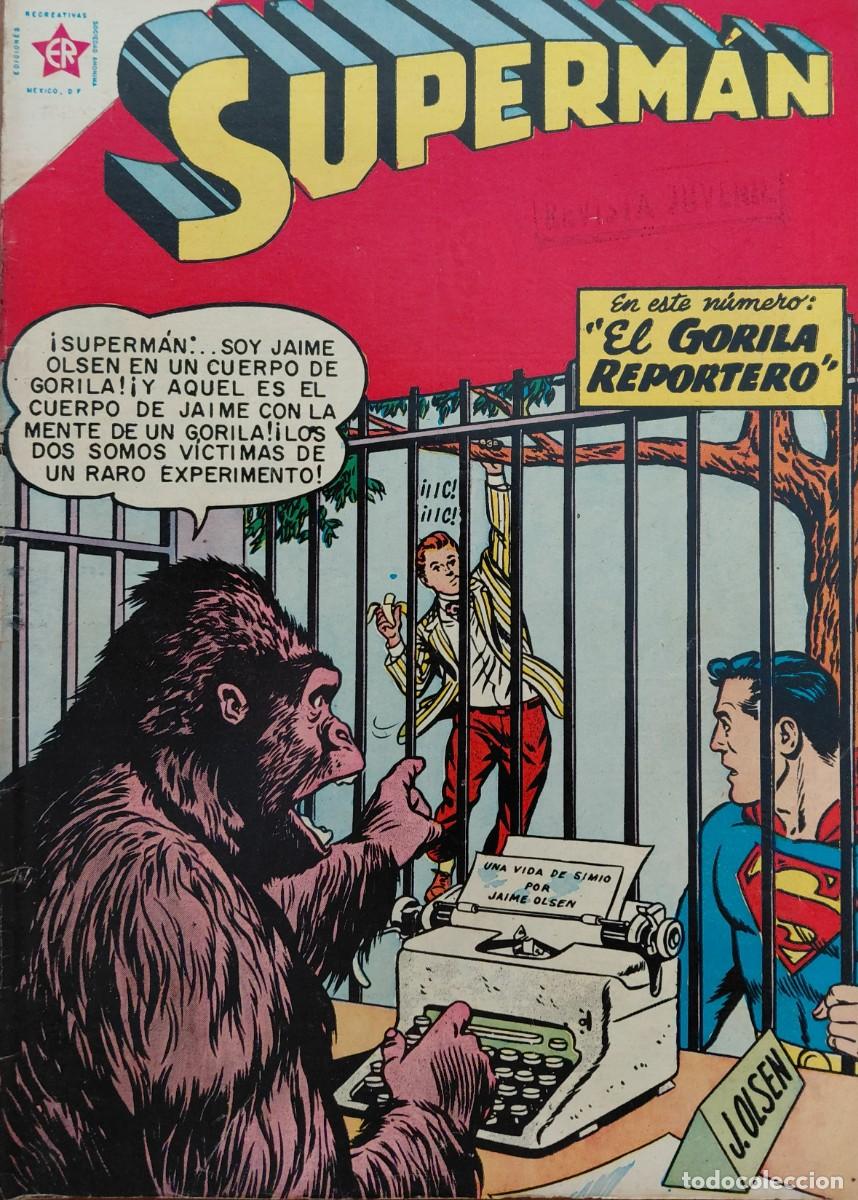 Tebeos: SUPERMAN. E.R. n&uacute;m. 161 ORIGINAL (EDITORIAL NOVARO. M&Eacute;XICO - 1958) 18x25,5