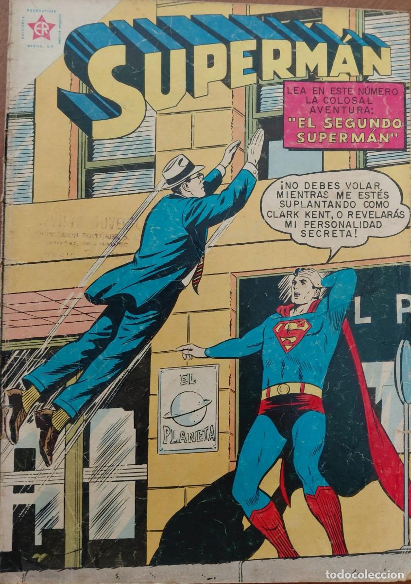 Tebeos: SUPERMAN. E.R. n&uacute;m. 175 ORIGINAL (EDITORIAL NOVARO. M&Eacute;XICO - 1959) 18x25,5