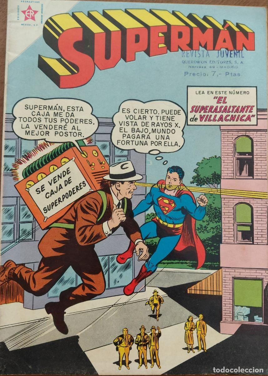 Tebeos: SUPERMAN. E.R. n&uacute;m. 178 ORIGINAL (EDITORIAL NOVARO. M&Eacute;XICO - 1959) 18x25,5