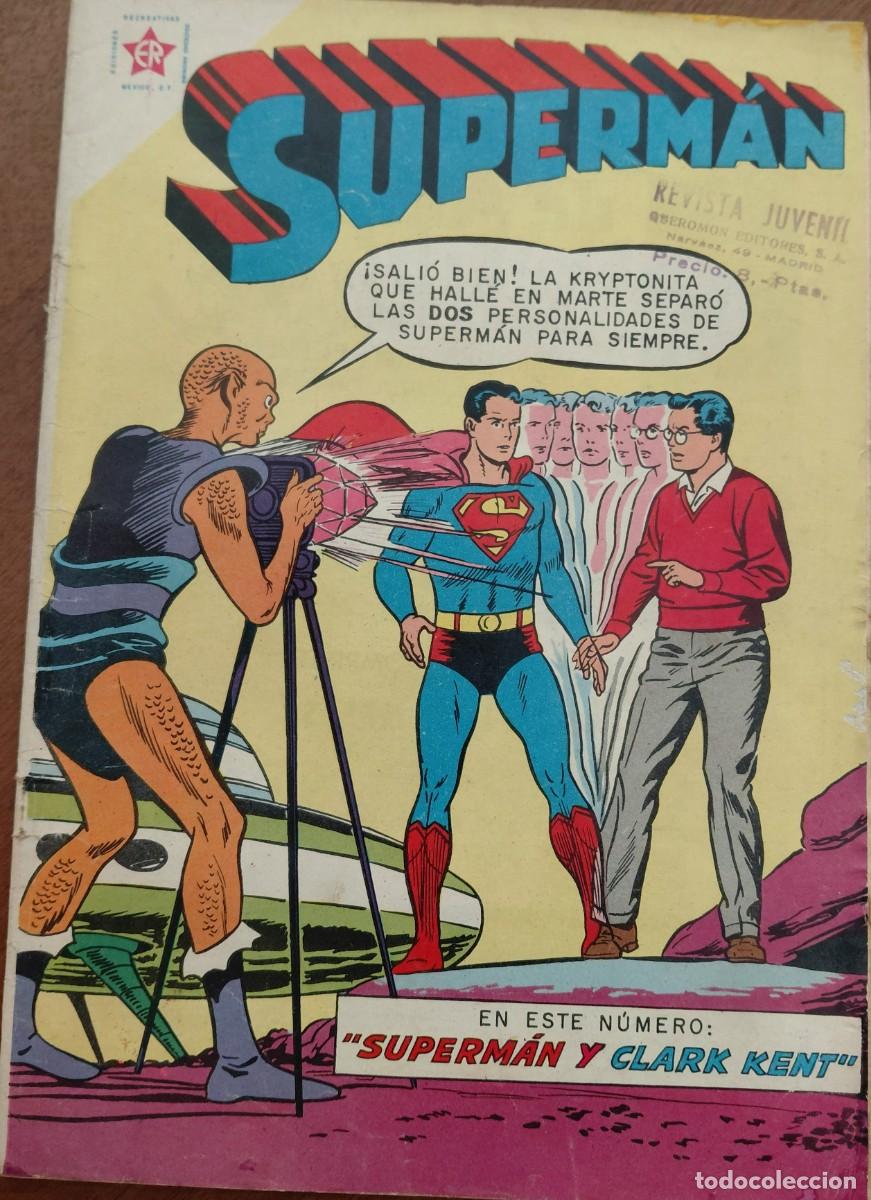 Tebeos: SUPERMAN. E.R. n&uacute;m. 220 ORIGINAL (EDITORIAL NOVARO. M&Eacute;XICO - 1960) 18x25,5