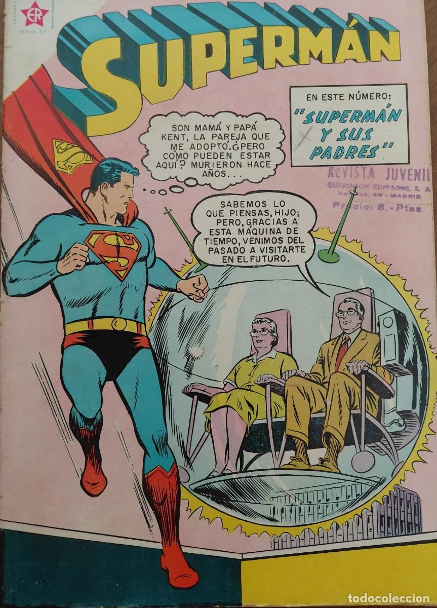 Tebeos: SUPERMAN. E.R. n&uacute;m. 225 ORIGINAL (EDITORIAL NOVARO. M&Eacute;XICO - 1960) 18x25,5