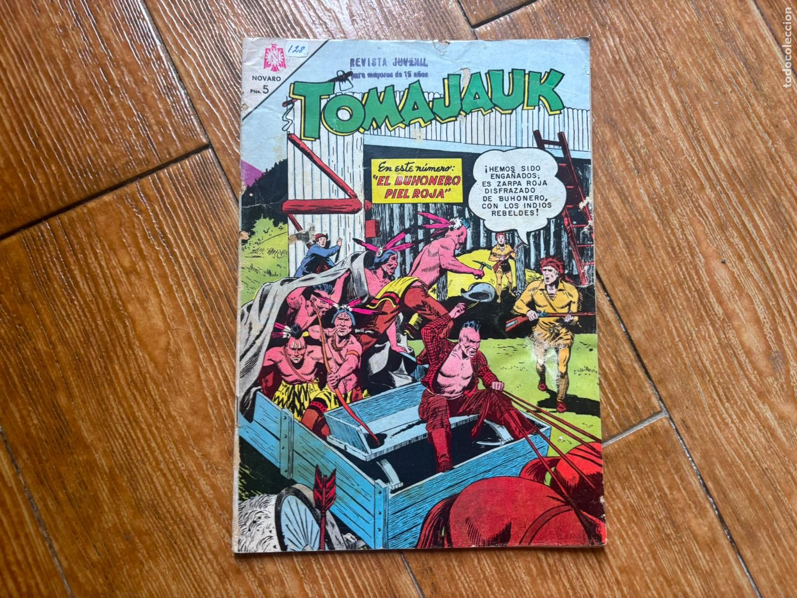 Tebeos: TOMAJAUK N&ordm; 128 EDITORIAL NOVARO - Foto 1