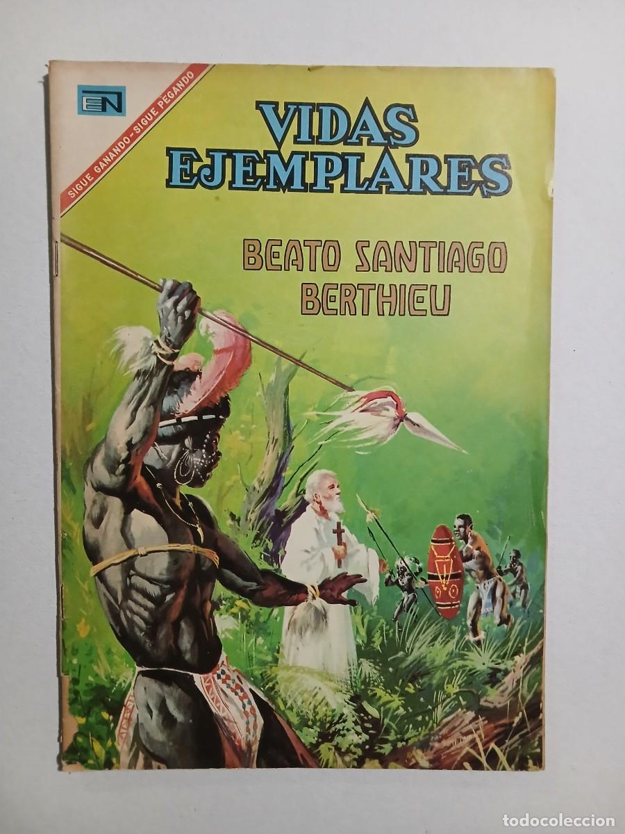 Tebeos: Vidas Ejemplares n&deg; 240 (1967) - Beato Santiago Berthieu! - original editorial Novaro