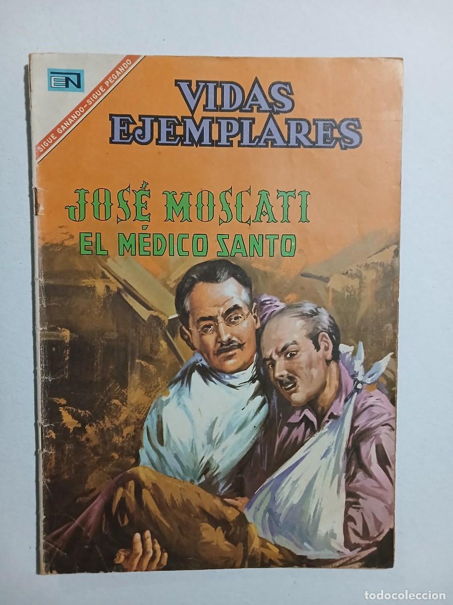 Tebeos: Vidas Ejemplares n&deg; 242 (1967) - Jos&eacute; Moscati, el m&eacute;dico santo! - original editorial Novaro
