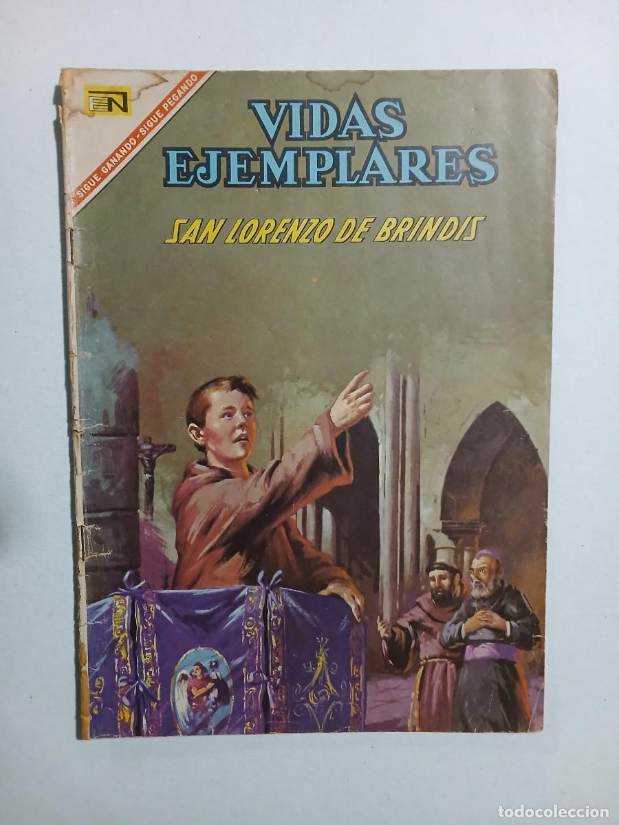 Tebeos: Vidas Ejemplares n&deg; 244 (1967) - San Lorenzo de Brindis! - original editorial Novaro