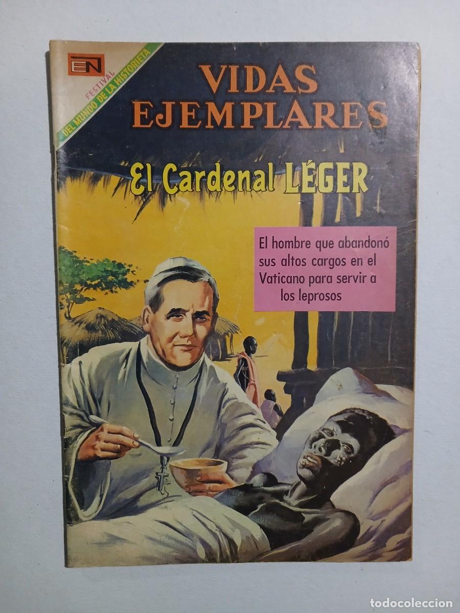 Tebeos: Vidas Ejemplares n&deg; 292 (1969) - El Cardenal L&eacute;ger! - original editorial Novaro