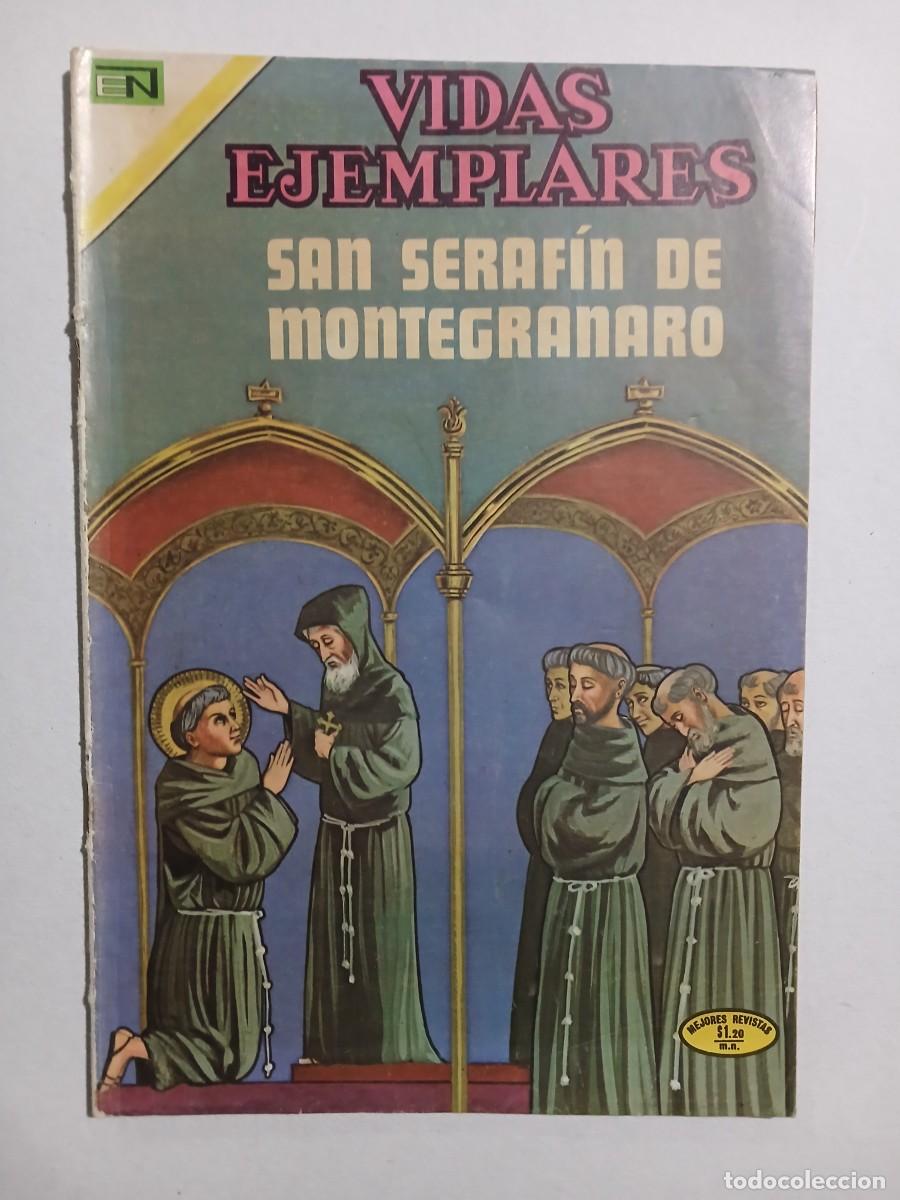 Tebeos: Vidas Ejemplares n&deg; 353 (1971) - San Seraf&iacute;n de Montegranaro! - original editorial Novaro