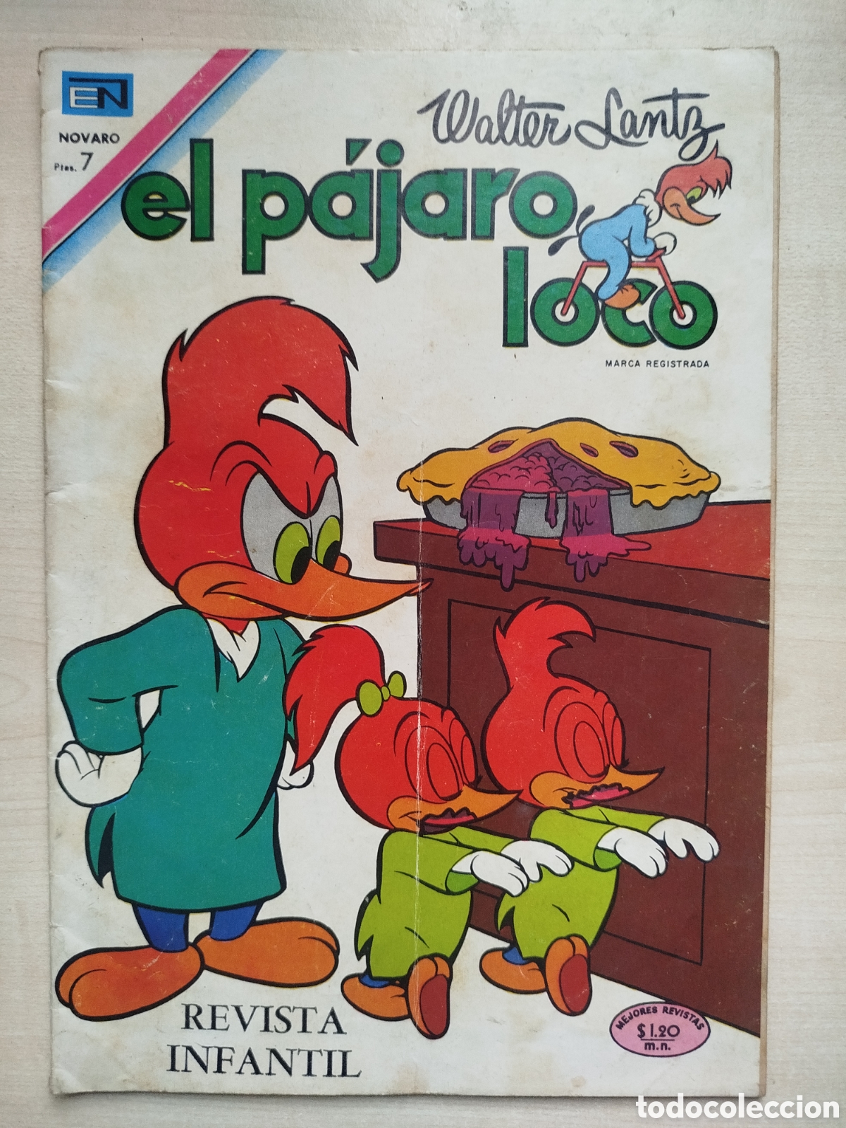 Tebeos: El p&aacute;jaro loco, n&uacute;m. 367, 1971
