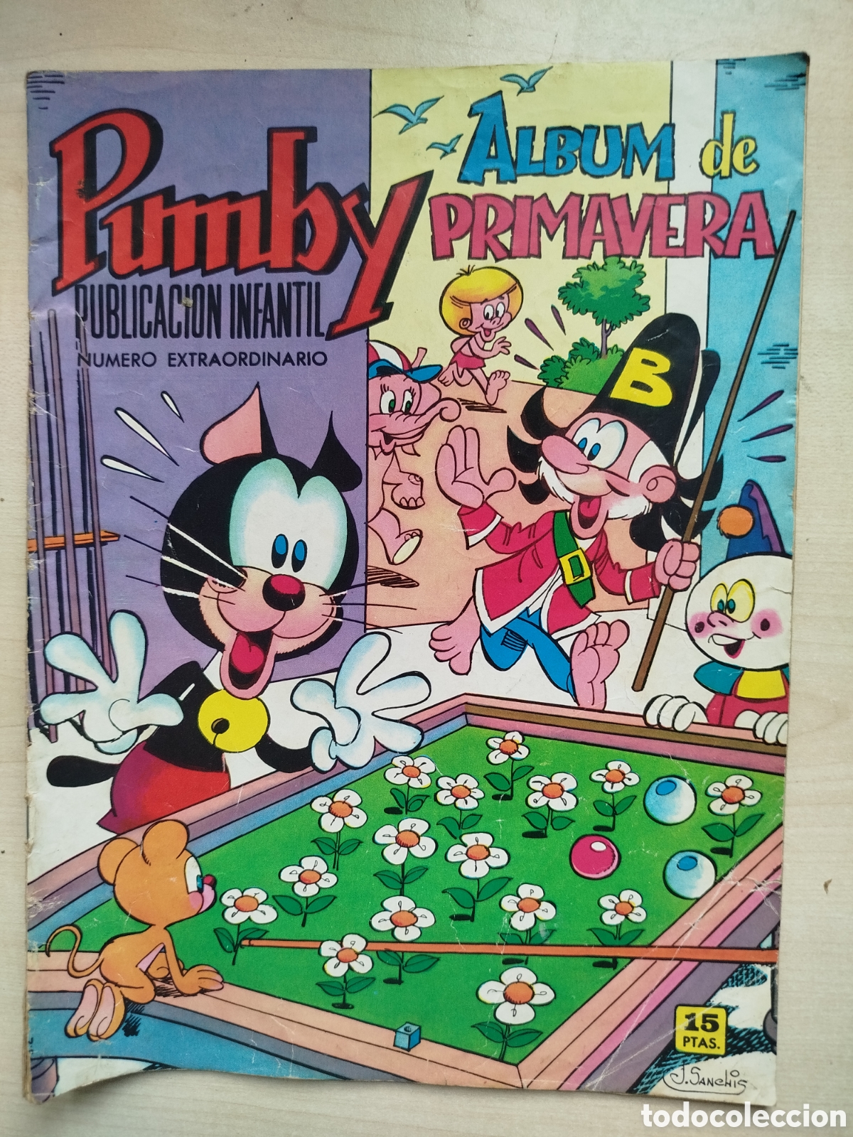 Tebeos: Pumby. &Aacute;lbum de primavera 1972