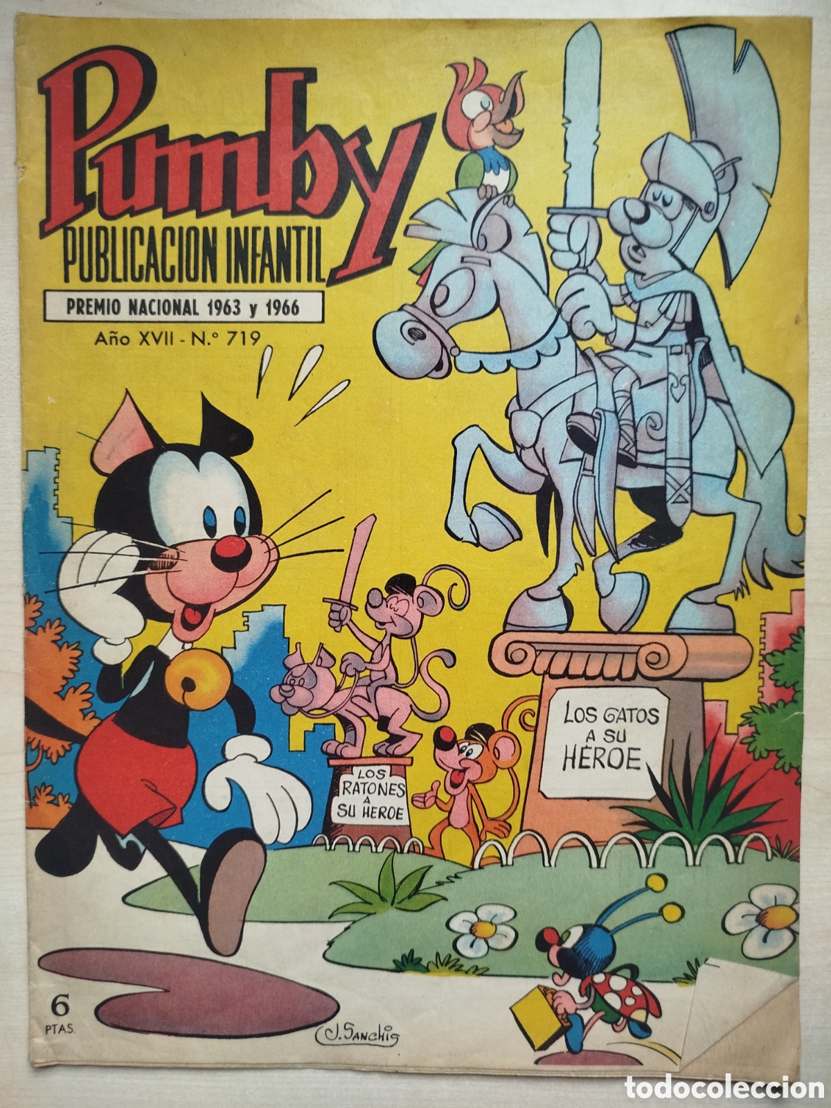 Tebeos: Pumby, Publicaci&oacute;n infantil, n&uacute;m. 719