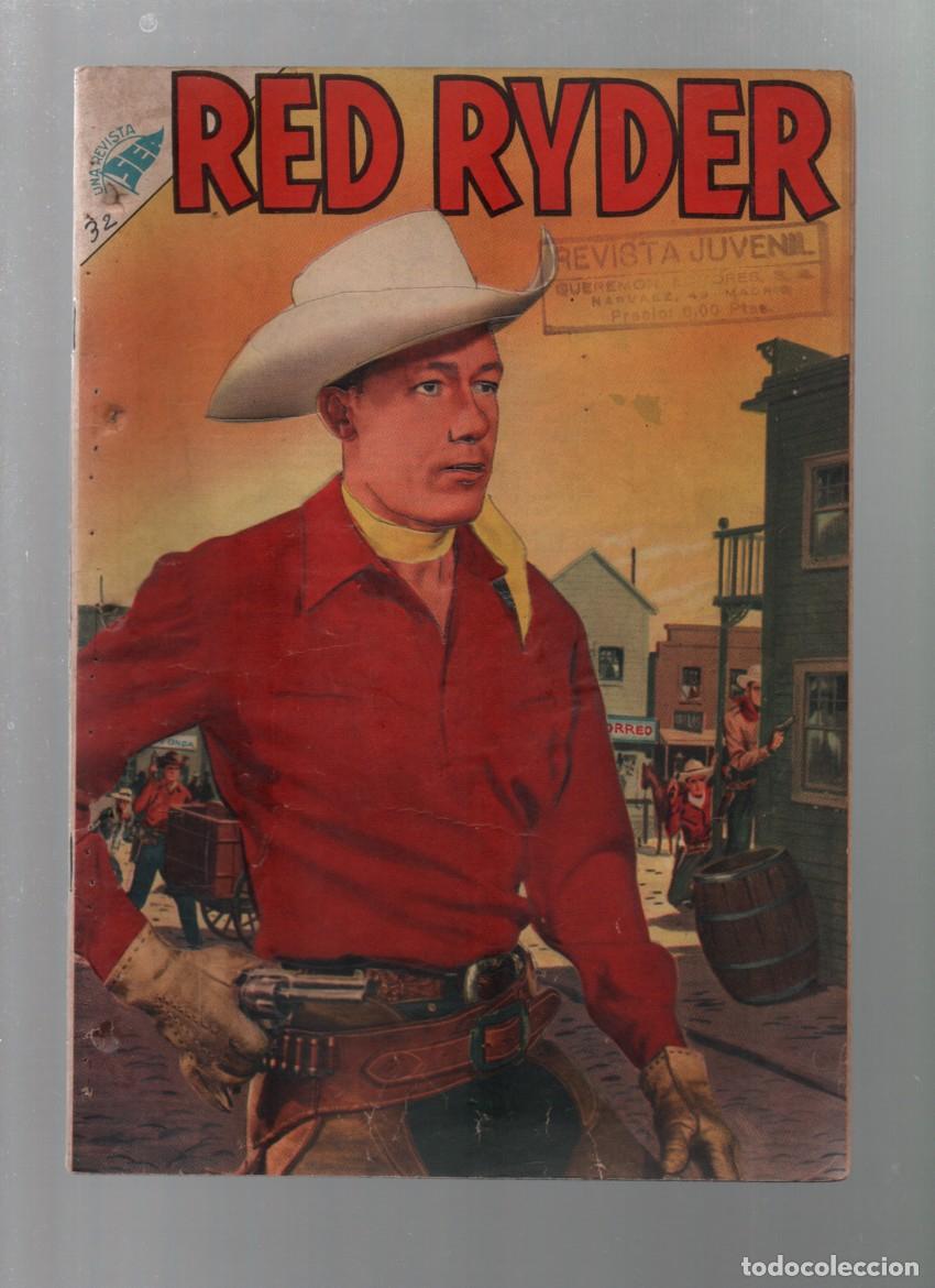 Tebeos: RED RYDER, N.&ordm; 32. UNA REVISTA SEA. 1 JUNIO 1957. EDITORIAL NOVARO