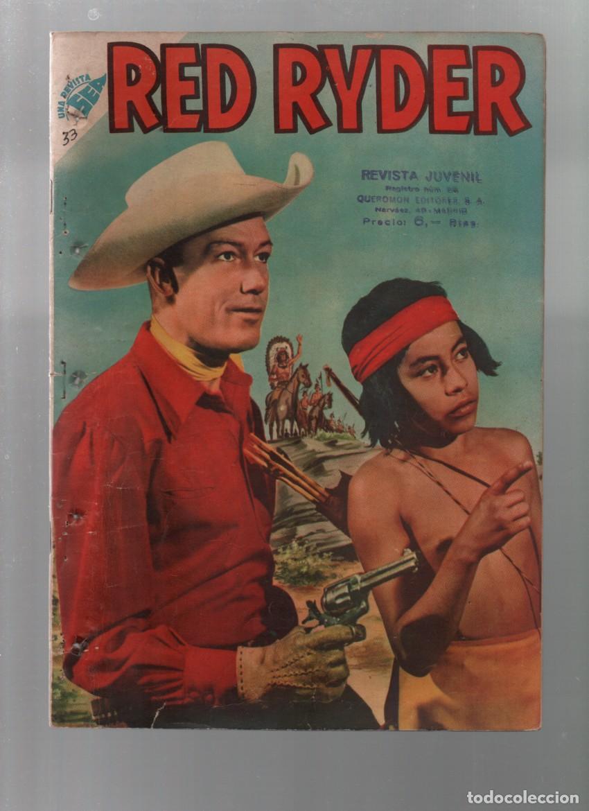 Livros de Banda Desenhada: RED RYDER, N.&ordm; 33. UNA REVISTA SEA. 1 JULIO 1957. EDITORIAL NOVARO