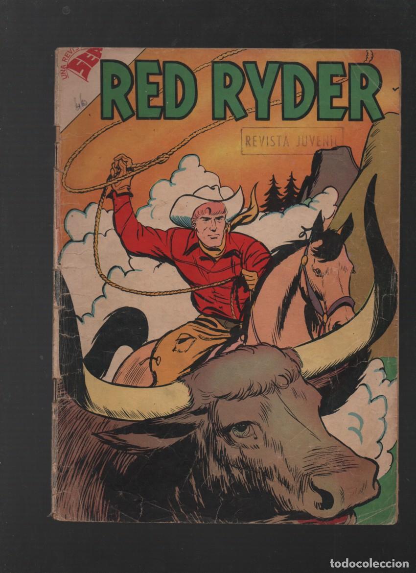 Livros de Banda Desenhada: RED RYDER, N.&ordm; 46. UNA REVISTA SEA. 1 AGOSTO 1958. EDITORIAL NOVARO