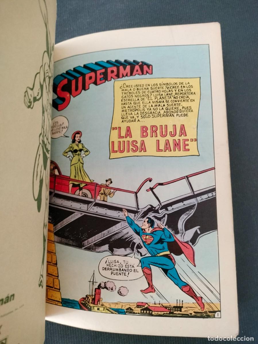 Tebeos: SUPERMAN TOMO N&ordm; IX N&ordm; 9 LIBROCOMIC LIBRO COMIC NOVARO - Foto 2