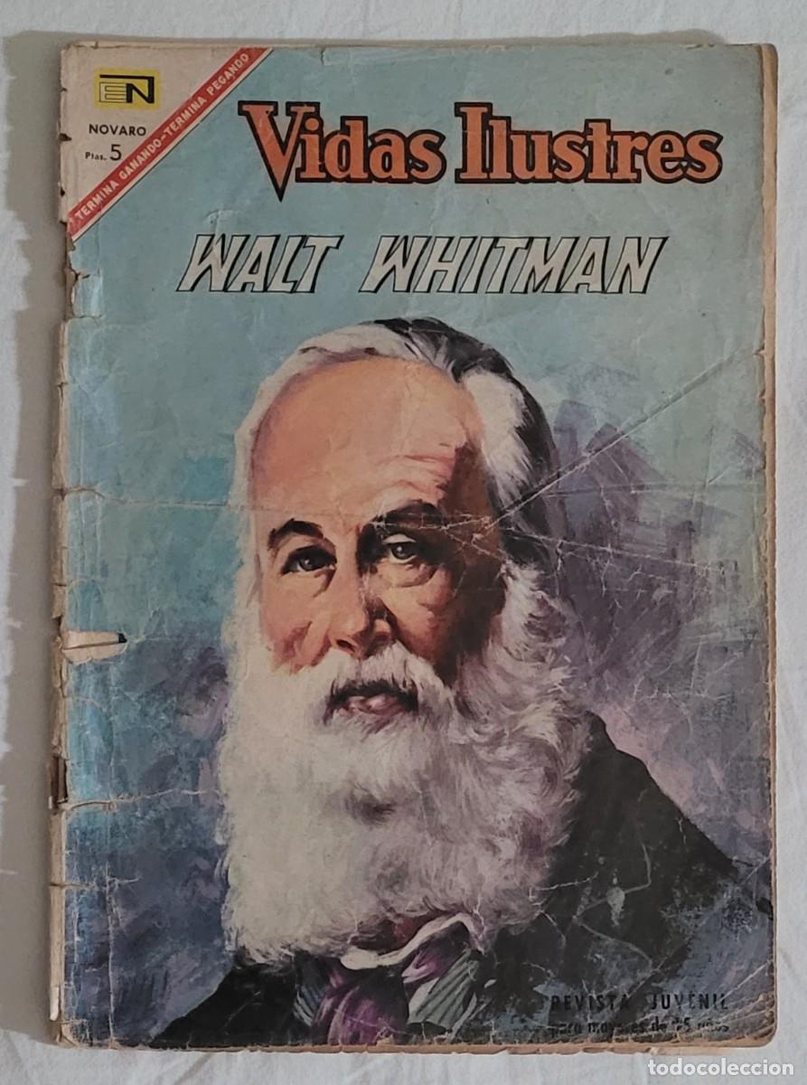 Tebeos: Revista Juvenil Vidas Ilustres n&ordm; 165 - Walt Whitman - Editorial Novaro (1967)
