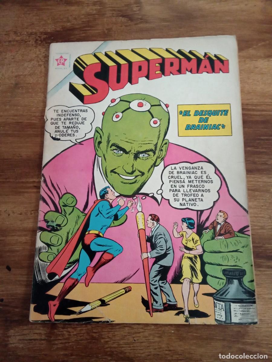 Tebeos: Superman 364 Novaro El desquite de Brainiac