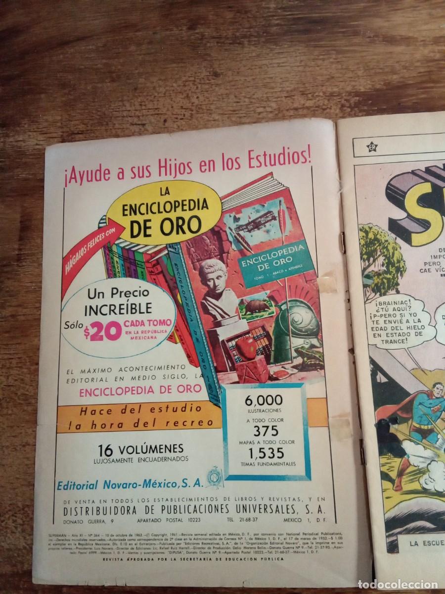 Tebeos: Superman 364 Novaro El desquite de Brainiac - Foto 5