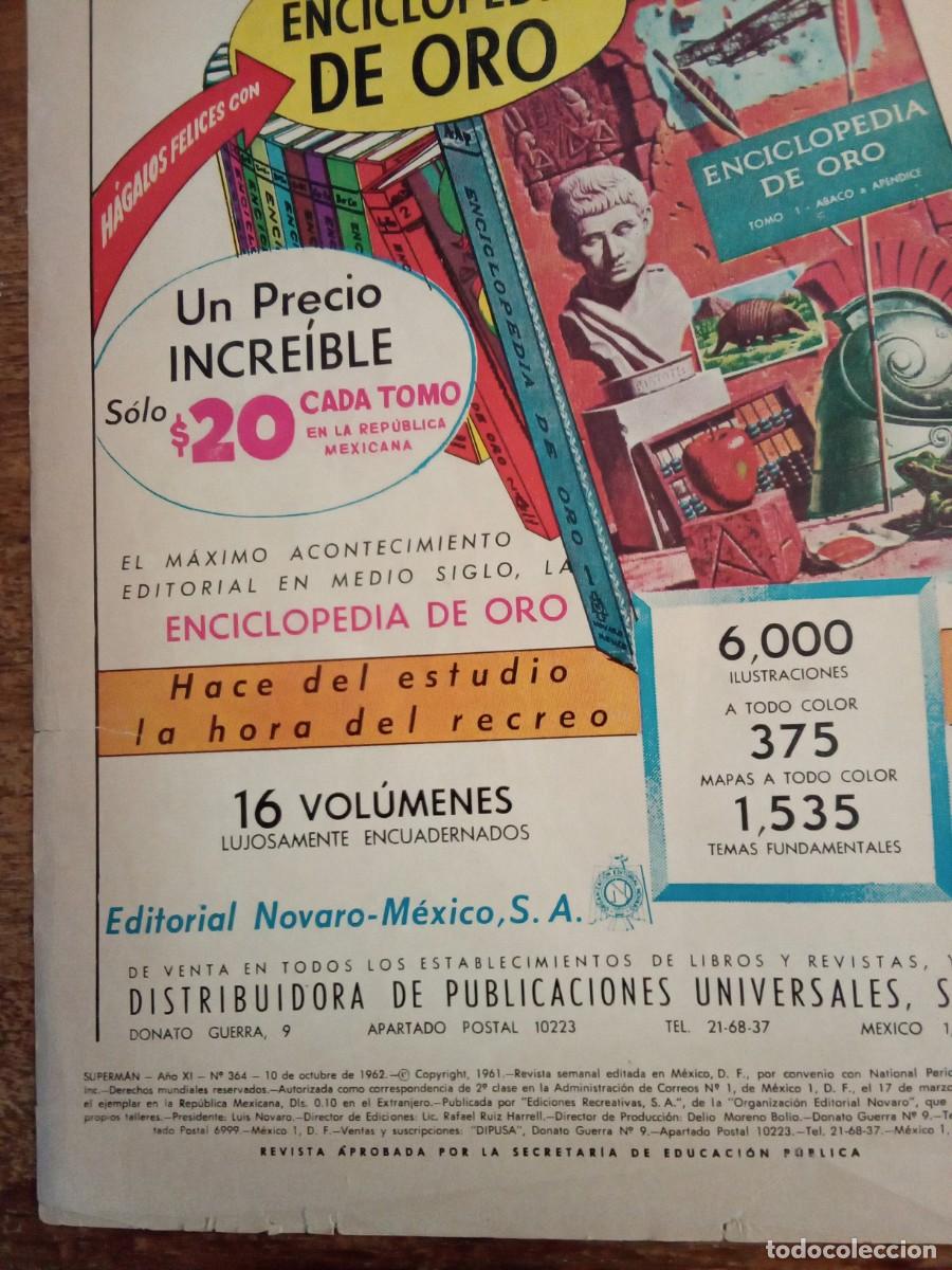 Tebeos: Superman 364 Novaro El desquite de Brainiac - Foto 6