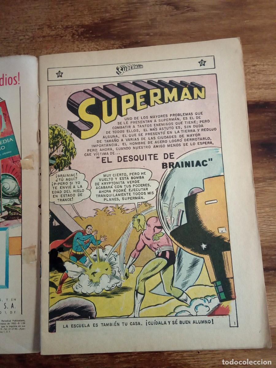 Tebeos: Superman 364 Novaro El desquite de Brainiac - Foto 7
