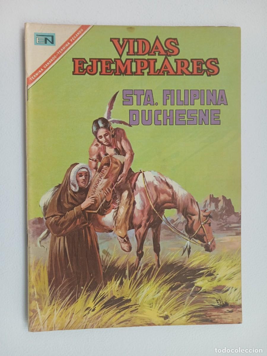 Tebeos: Vidas Ejemplares n&deg; 245 (1967) - Santa Filipina Duchesne! - original editorial Novaro