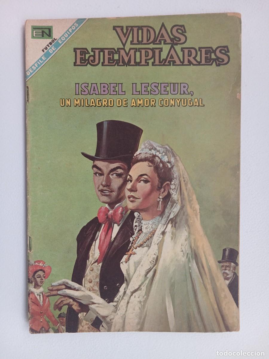 Tebeos: Vidas Ejemplares n&deg; 277 (1968) - Isabel Leseur, un milagro amor conyugal - original editorial Novaro