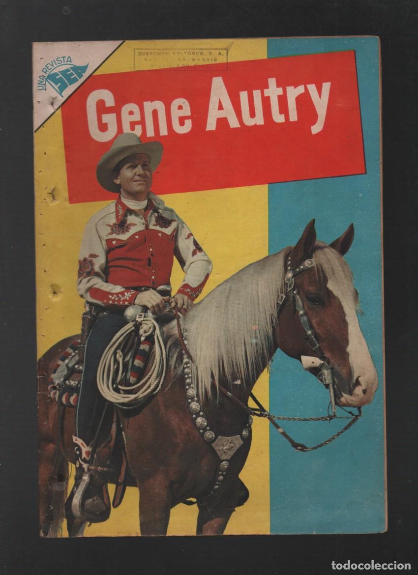 Comics: GENE AUTRY. N.&ordm; 36. A&Ntilde;O III. UNA REVISTA SEA. EDITORIAL NOVARO. 1 &ordm; MARZO 1957