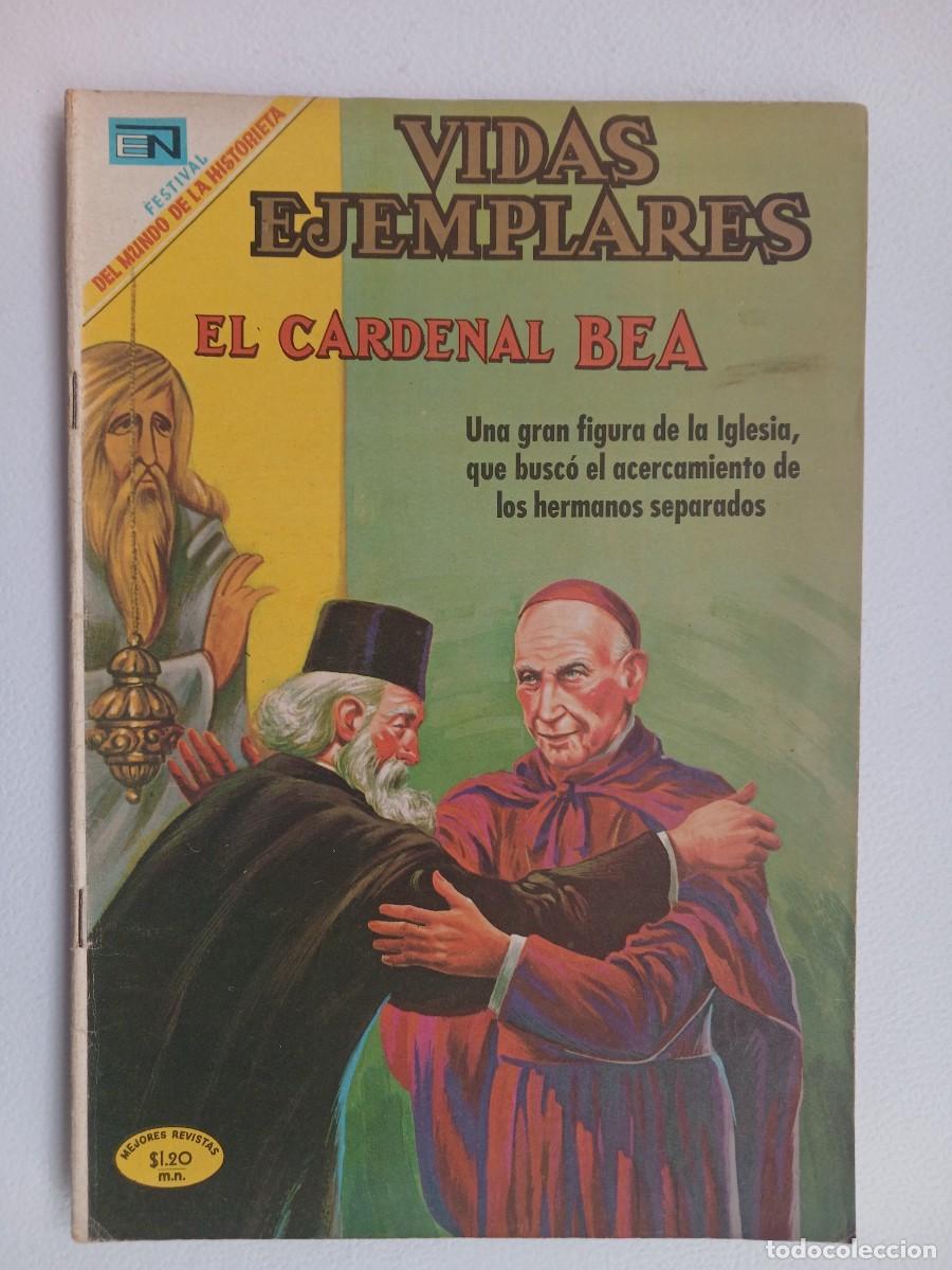 Tebeos: Vidas Ejemplares n&deg; 296 (1969) - El Cardenal Bea! - original editorial Novaro
