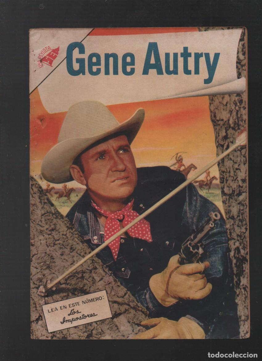Comics: GENE AUTRY. N.&ordm; 34. A&Ntilde;O III. UNA REVISTA SEA. EDITORIAL NOVARO. 1 &ordm; ENERO 1957