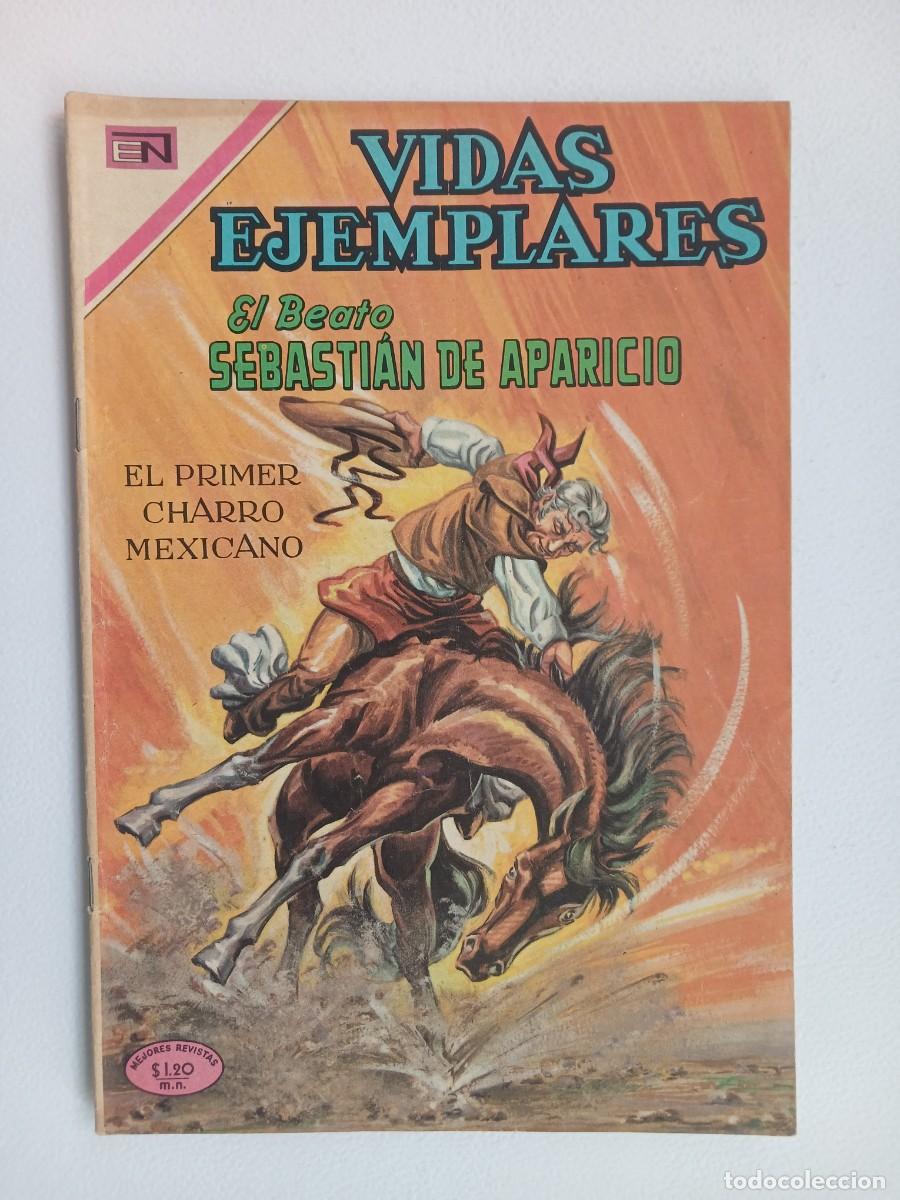 Tebeos: Vidas Ejemplares n&deg; 307 (1969) - El Beato Sebasti&aacute;n de Aparicio! - original editorial Novaro
