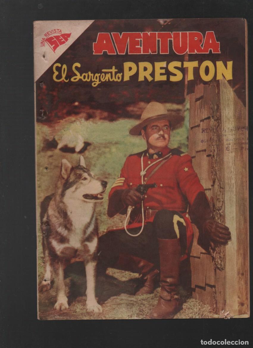Comics: AVENTURA. N.&ordm; 79. A&Ntilde;O V. EL SARGENTO PRESTON. UNA REVISTA SEA. EDITORIAL NOVARO. 1 &ordm; MARZO 1958