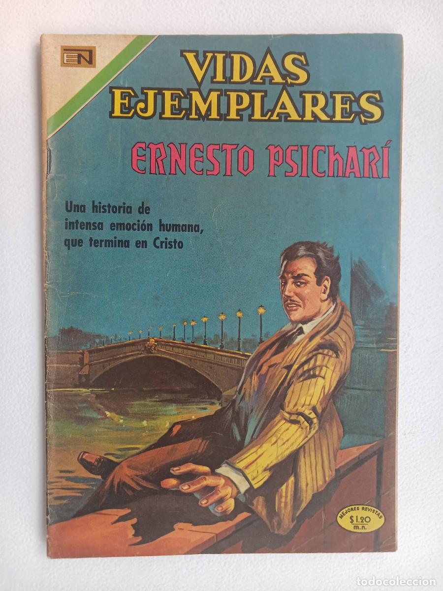 Tebeos: Vidas Ejemplares n&deg; 336 (1971) - Ernesto Psichar&iacute;! - original editorial Novaro