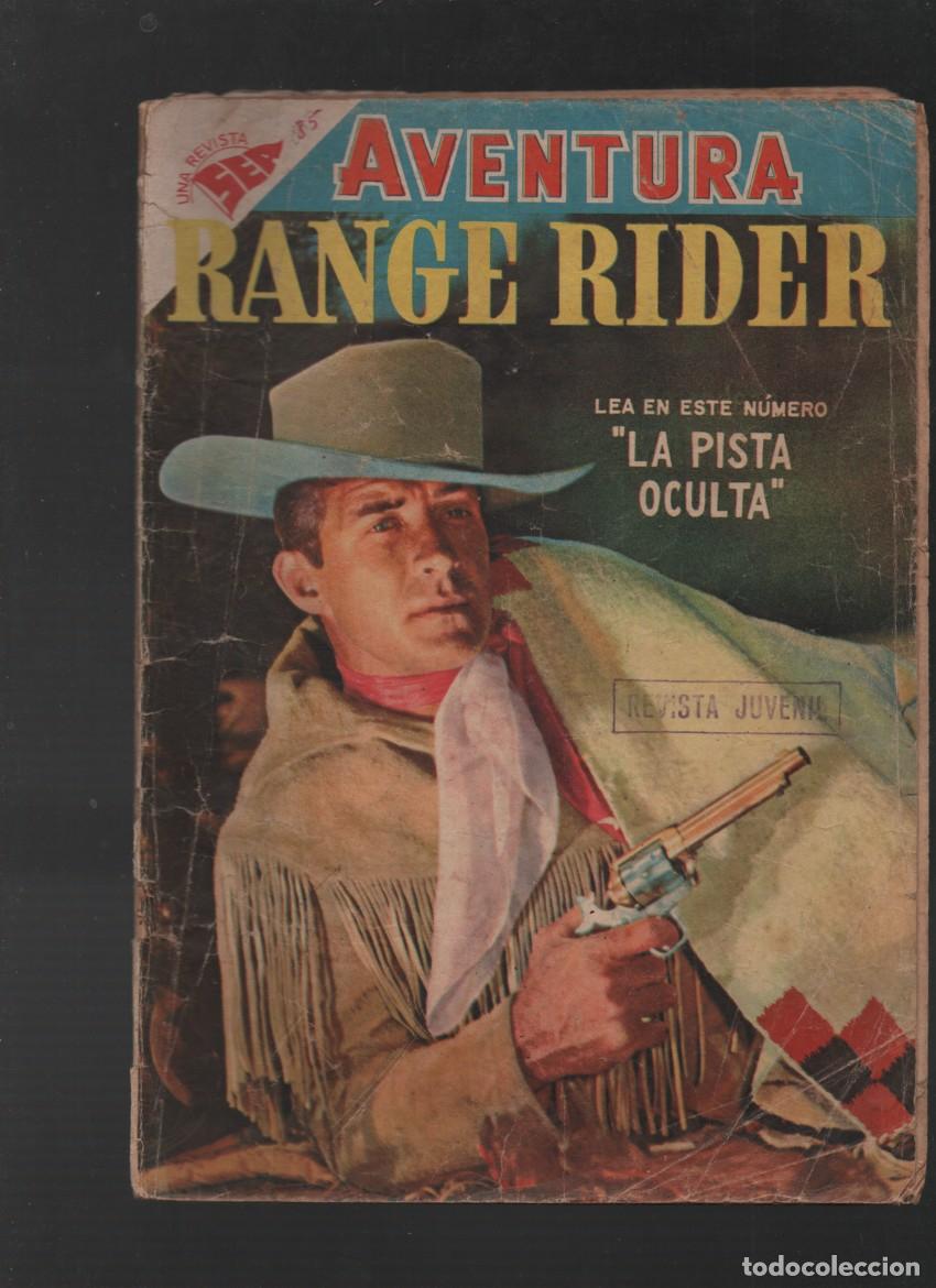 Comics: AVENTURA. N.&ordm; 85. A&Ntilde;O V. RANGE RIDER. UNA REVISTA SEA. EDITORIAL NOVARO. 1 &ordm; JUNIO 1958