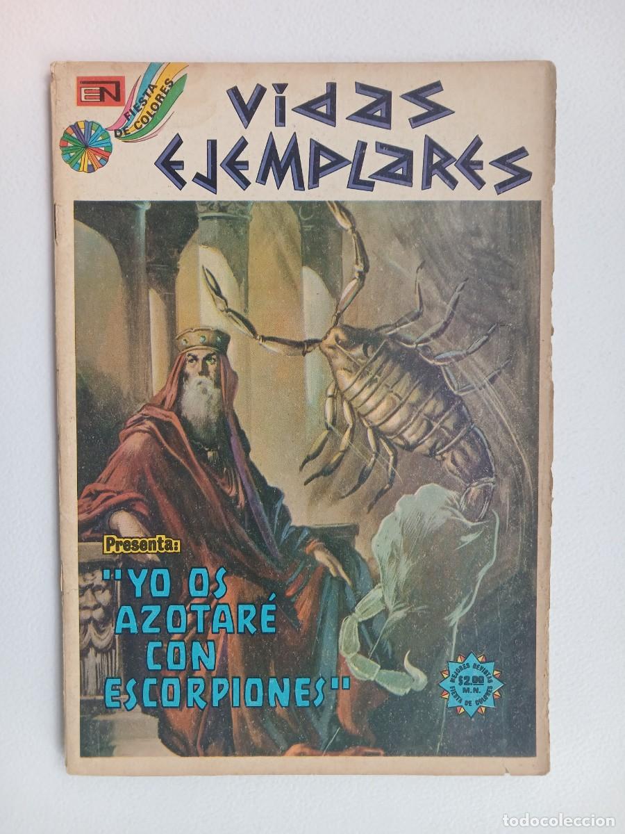 Tebeos: Vidas Ejemplares n&deg; 415 (1974) - Yo os azotar&eacute; con escorpiones! - original editorial Novaro
