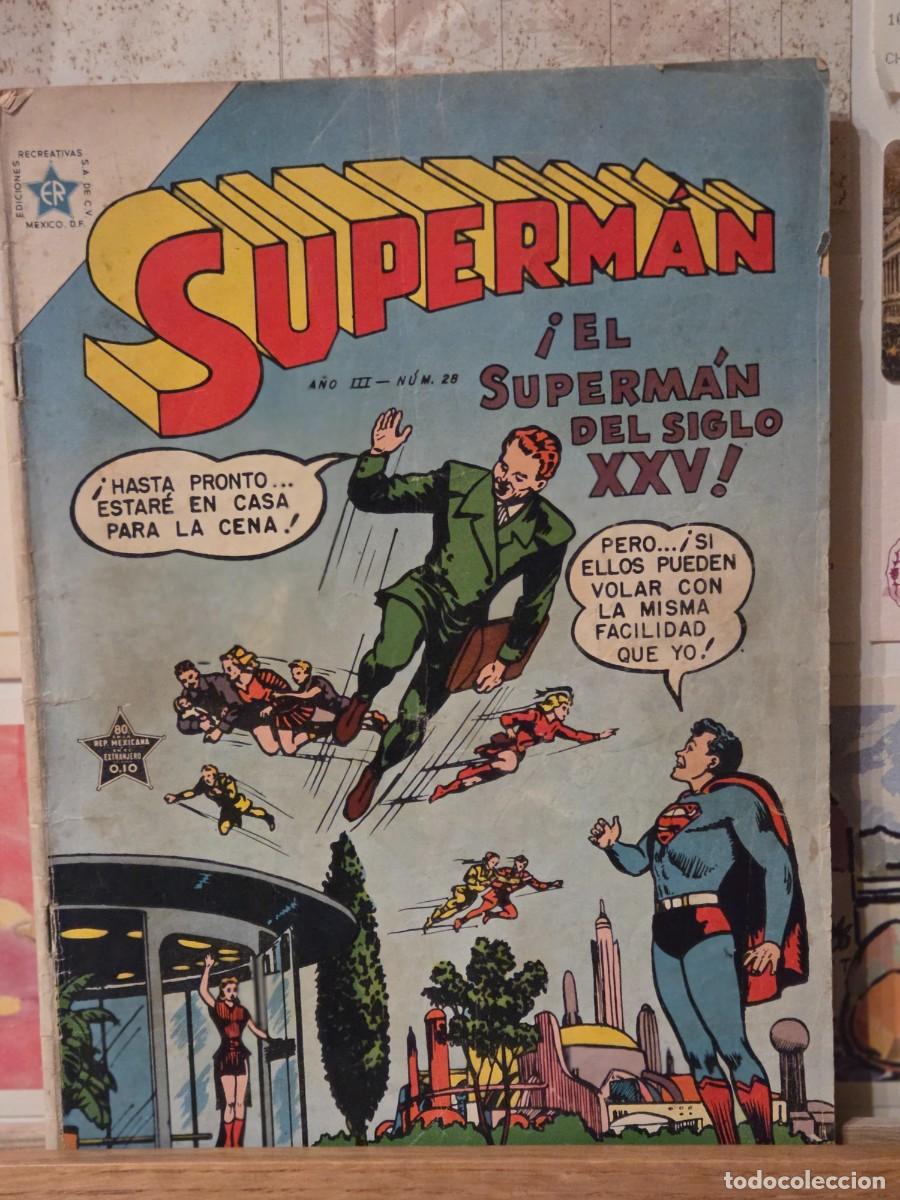 Tebeos: SUPERMAN NOVARO N&ordm; 28 15/V/1954