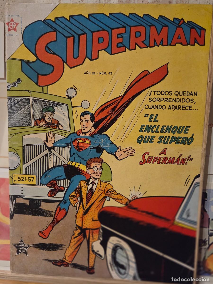 Tebeos: SUPERMAN EDITORIAL NOVARO N&ordm; 431 ENERO 1955(USA SUPERMAN 85 1953)