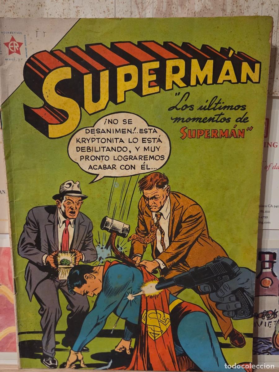Tebeos: LOTE SUPERMAN NOVARO N&ordm; 55/56/57/58/59 A&Ntilde;O 1955