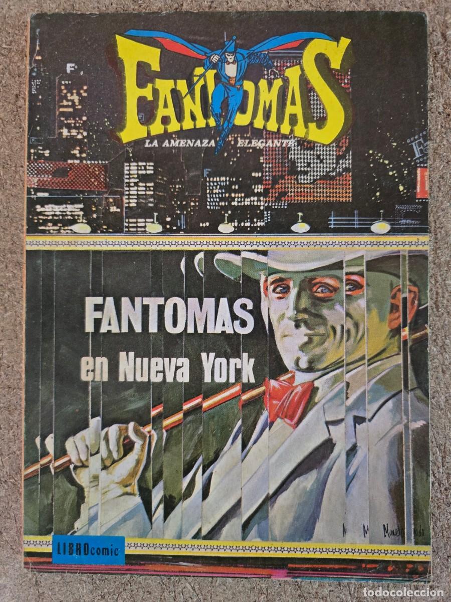 Tebeos: Fantomas 5.Fantomas en Nueva York.Libro Comic Novaro
