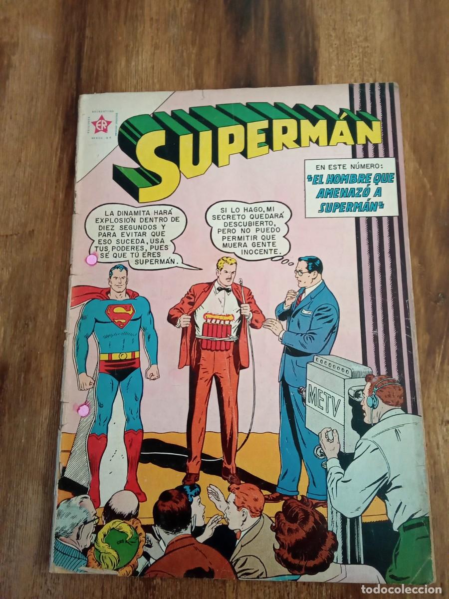 Tebeos: Superman n&uacute;mero 380 editorial Novaro. Extremadamente dif&iacute;cil.