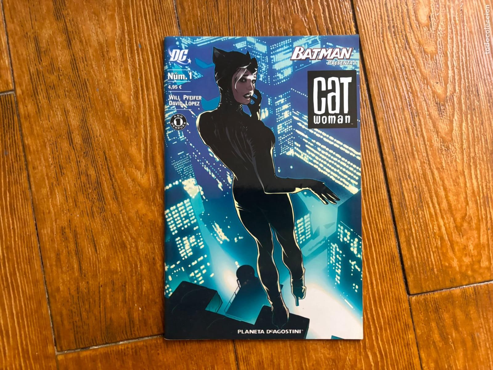 Tebeos: CATWOMAN CAT WOMAN DC PLATETA