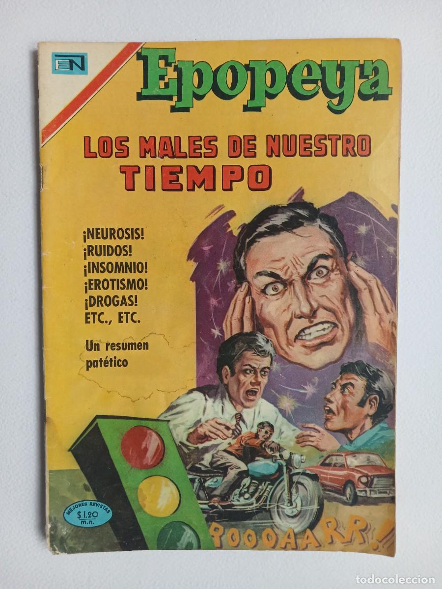 Tebeos: Epopeya n&deg; 156 - Los males de nuestro tiempo - original editorial Novaro