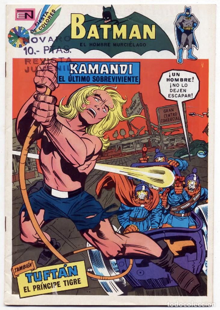 Tebeos: Batman El Hombre Murci&eacute;lago N&ordm; 719 Kamandi El &uacute;ltimo sobreviviente Jack Kirby Editorial Novaro 1974