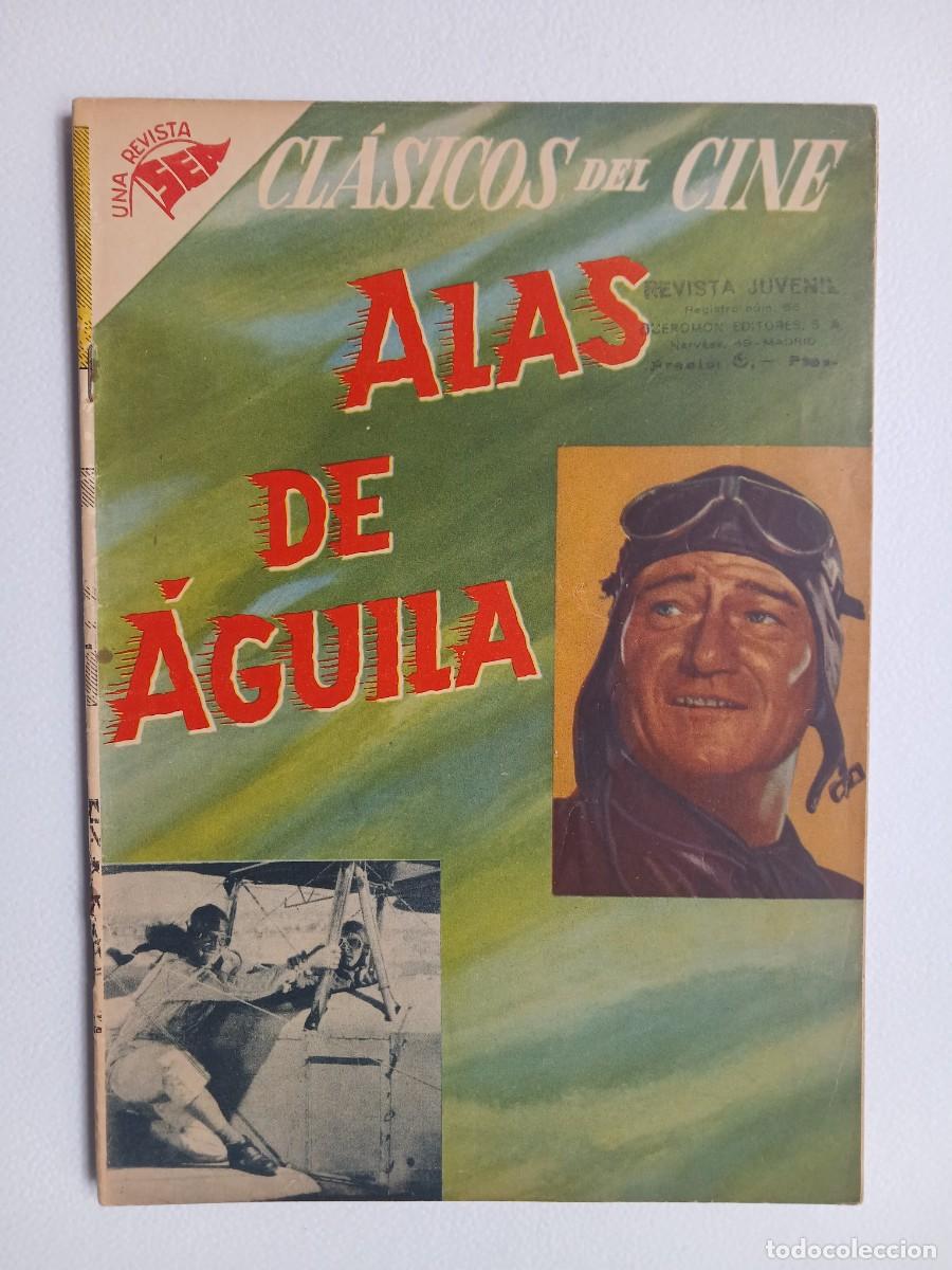 Tebeos: Cl&aacute;sicos del Cine n&ordm; 15 - Alas de &aacute;guila! - original editorial Novaro
