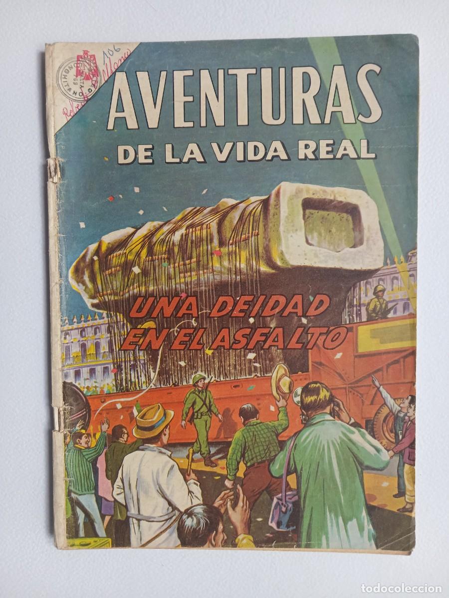 Tebeos: Aventuras de la vida real n&deg; 106 (1964) - Una deidad en el asfalto - original Novaro