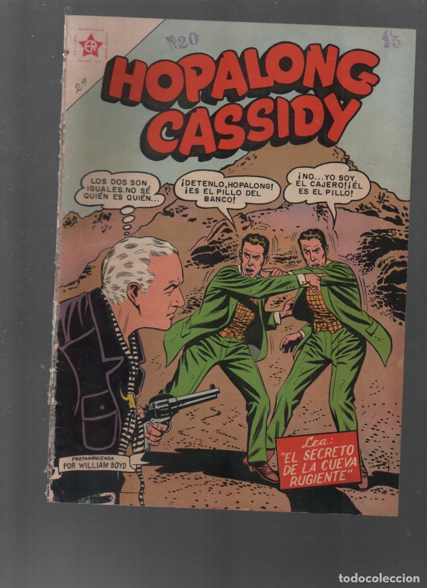 Tebeos: HOPALONG CASSIDY. A&Ntilde;O III. N&Uacute;M: 29. NOVARO. ERSA. 1 &ordm; DE OCTUBRE DE 1956