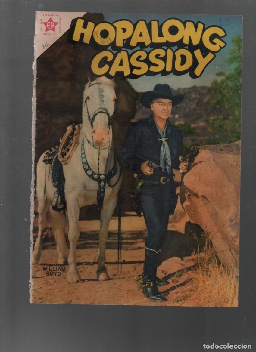 Tebeos: HOPALONG CASSIDY. A&Ntilde;O III. N&Uacute;M: 26. NOVARO. ERSA. 1 &ordm; DE JULIO DE 1956