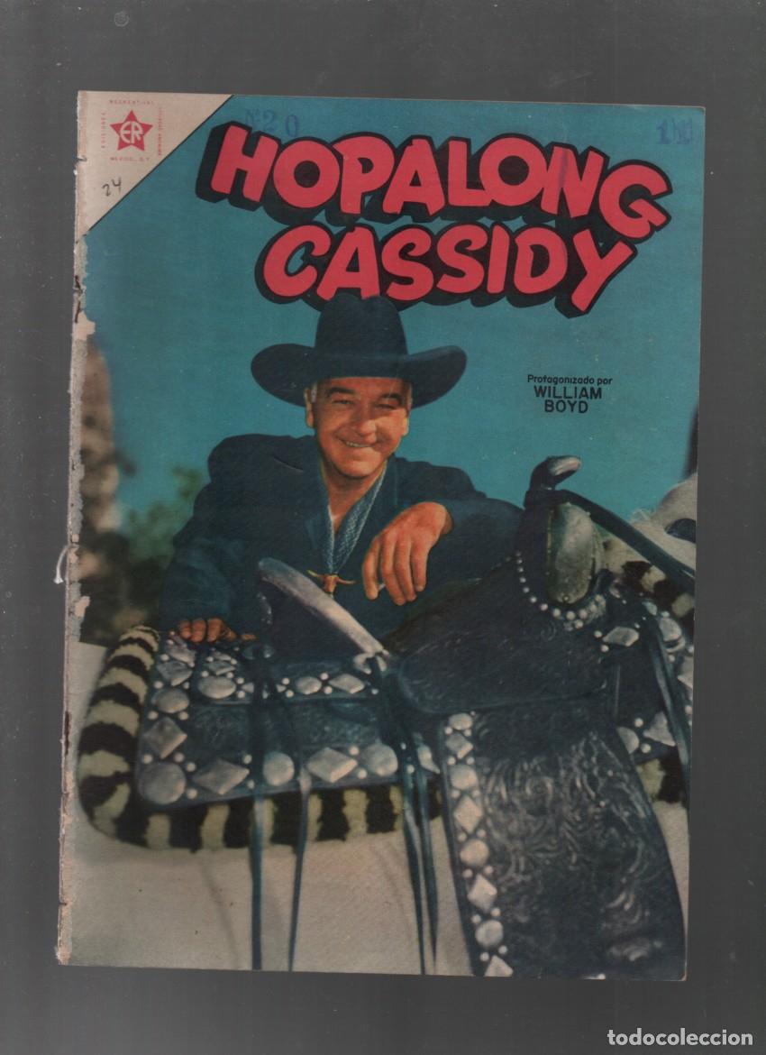 Tebeos: HOPALONG CASSIDY. A&Ntilde;O II. N&Uacute;M: 24. NOVARO. ERSA. 1 &ordm; DE MAYO DE 1956