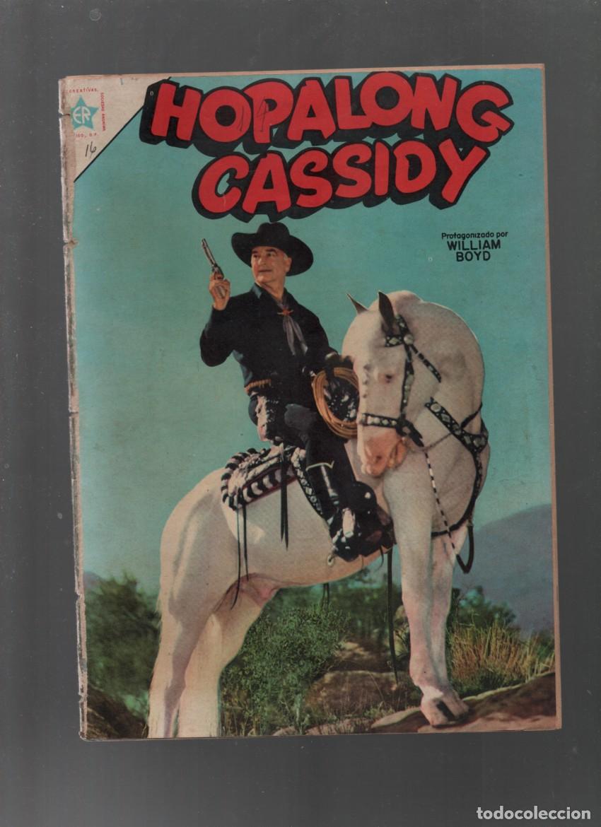 Tebeos: HOPALONG CASSIDY. A&Ntilde;O II. N&Uacute;M: 16. NOVARO. ERSA. 1 &ordm; DE SEPTIEMBRE DE 1955